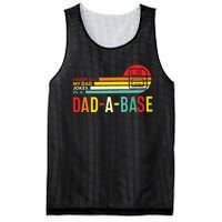 I Keep All My Dad Jokes In A Dadabase New Dad Mesh Reversible Basketball Jersey Tank