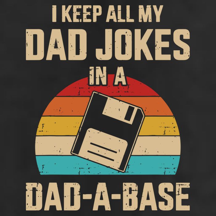 I Keep All My Dad Jokes In A Dad A Base Trucker Hat