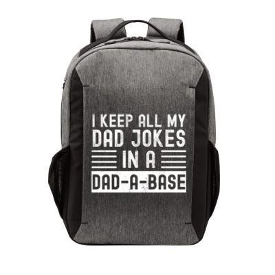 I Keep All My Dad Jokes In A Dadgreat Giftagreat Giftbase Great Gift Vector Backpack