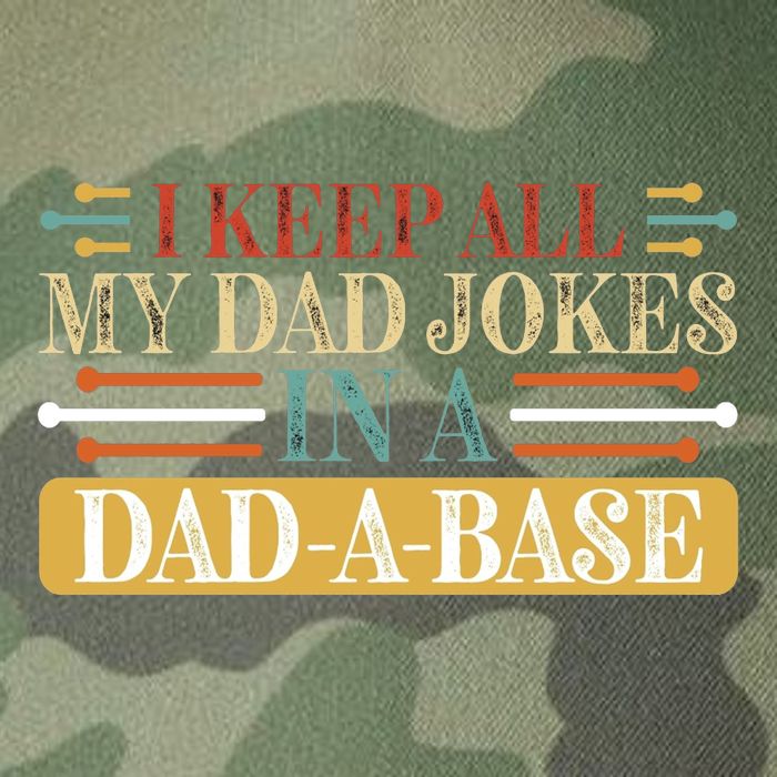 I Keep All My Dad Jokes In A Dad A Base Legacy Tie Dye Trucker Hat