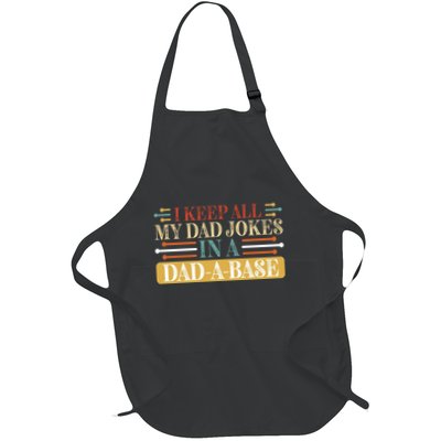I Keep All My Dad Jokes In A Dad A Base Apron