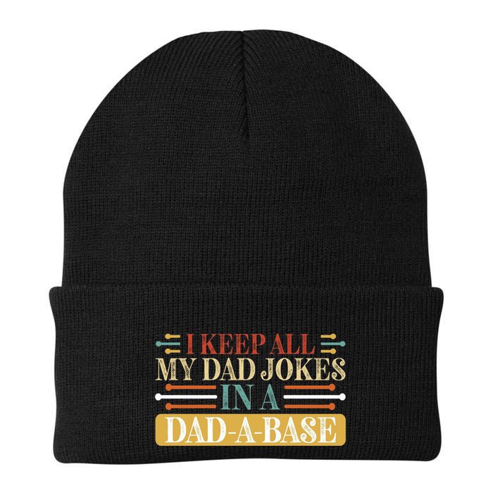 I Keep All My Dad Jokes In A Dad A Base Beanie