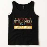 I Keep All My Dad Jokes In A Dad A Base Tank Top