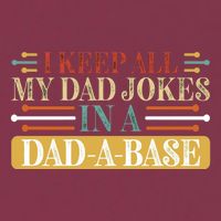 I Keep All My Dad Jokes In A Dad A Base 16oz Travel Tumbler