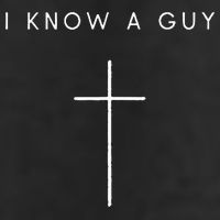 I Know A Guy Cross Minimalist Christian Religious Jesus Golf Towel