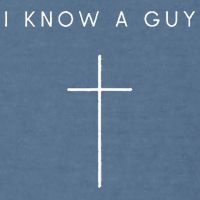 I Know A Guy Cross Minimalist Christian Religious Jesus Garment-Dyed Sweatshirt