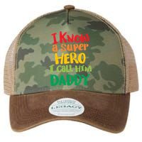 I Know A Super Hero I Call Him Daddy Legacy Tie Dye Trucker Hat