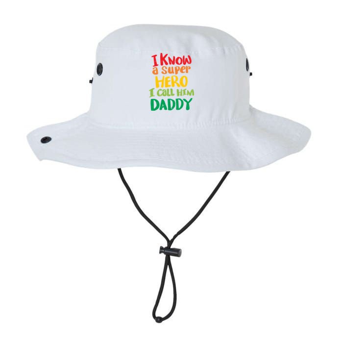 I Know A Super Hero I Call Him Daddy Bucket Hat