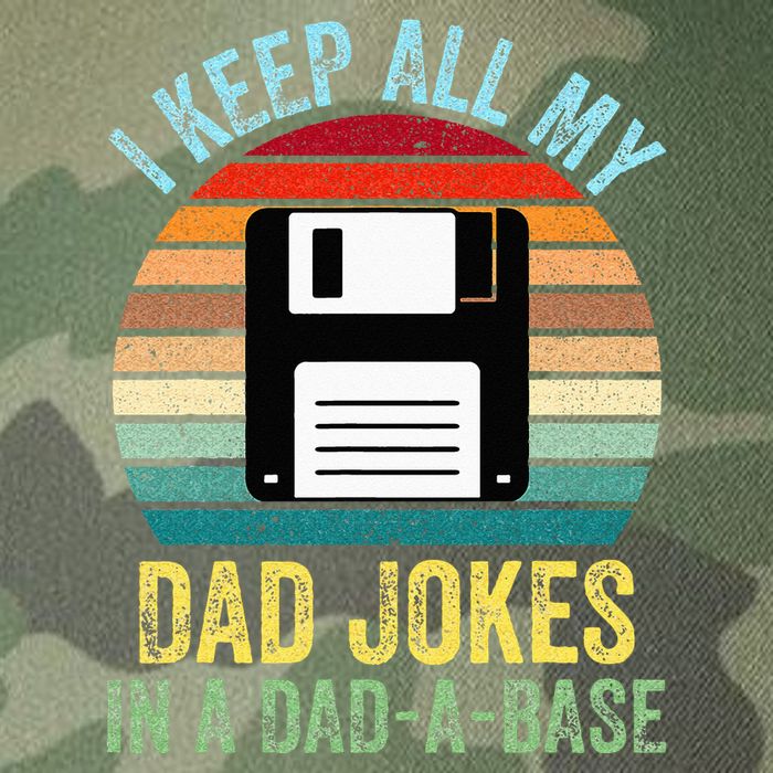 I Keep All My Dad Jokes In A DadABase Legacy Tie Dye Trucker Hat