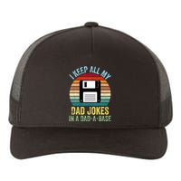 I Keep All My Dad Jokes In A DadABase Yupoong Adult 5-Panel Trucker Hat