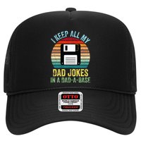 I Keep All My Dad Jokes In A DadABase Trucker Hat