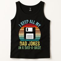 I Keep All My Dad Jokes In A DadABase Tank Top