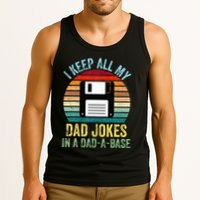 I Keep All My Dad Jokes In A DadABase Tank Top