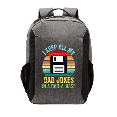 I Keep All My Dad Jokes In A DadABase Vector Backpack