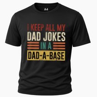 I Keep All My Dad Jokes In A Dadabase Performance Shirt