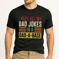 I Keep All My Dad Jokes In A Dadabase Performance Shirt