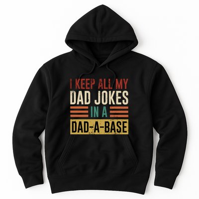 I Keep All My Dad Jokes In A Dadabase Hoodie