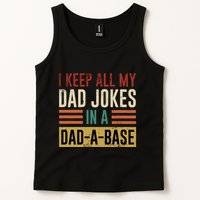 I Keep All My Dad Jokes In A Dadabase Tank Top