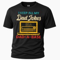 I Keep All My Dad Jokes in a Dad A Base for a Funny Dad Joke Performance Shirt