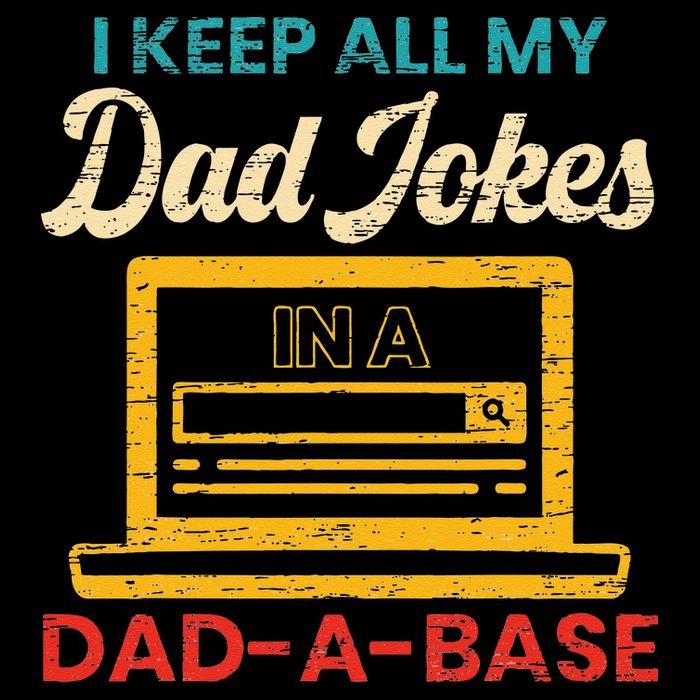I Keep All My Dad Jokes in a Dad A Base for a Funny Dad Joke 16 in Basic Backpack