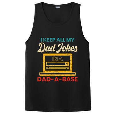 I Keep All My Dad Jokes in a Dad A Base for a Funny Dad Joke PosiCharge Competitor Tank