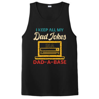 I Keep All My Dad Jokes in a Dad A Base for a Funny Dad Joke PosiCharge Competitor Tank