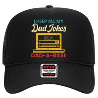 I Keep All My Dad Jokes in a Dad A Base for a Funny Dad Joke Trucker Hat