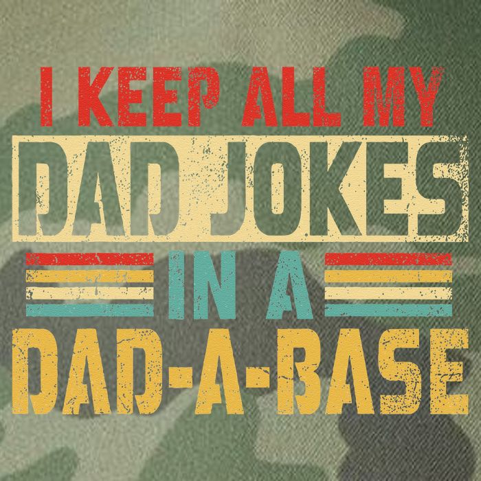 I Keep All My Dad Jokes In A Dad A Base Legacy Tie Dye Trucker Hat