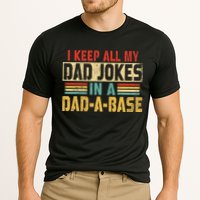 I Keep All My Dad Jokes In A Dad A Base Performance Shirt