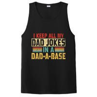 I Keep All My Dad Jokes In A Dad A Base PosiCharge Competitor Tank