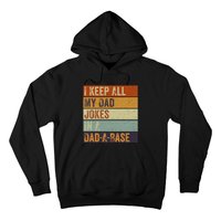 I Keep All My Dad Jokes In A Dadabase Vintage Father Dad Hoodie