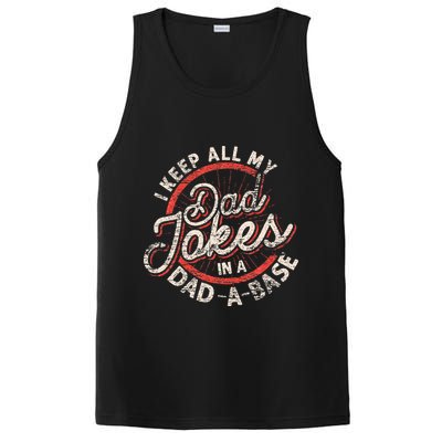 I Keep All My Dad Jokes In A Dad A Base Dad Jokes PosiCharge Competitor Tank