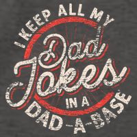 I Keep All My Dad Jokes In A Dad A Base Dad Jokes Vector Backpack