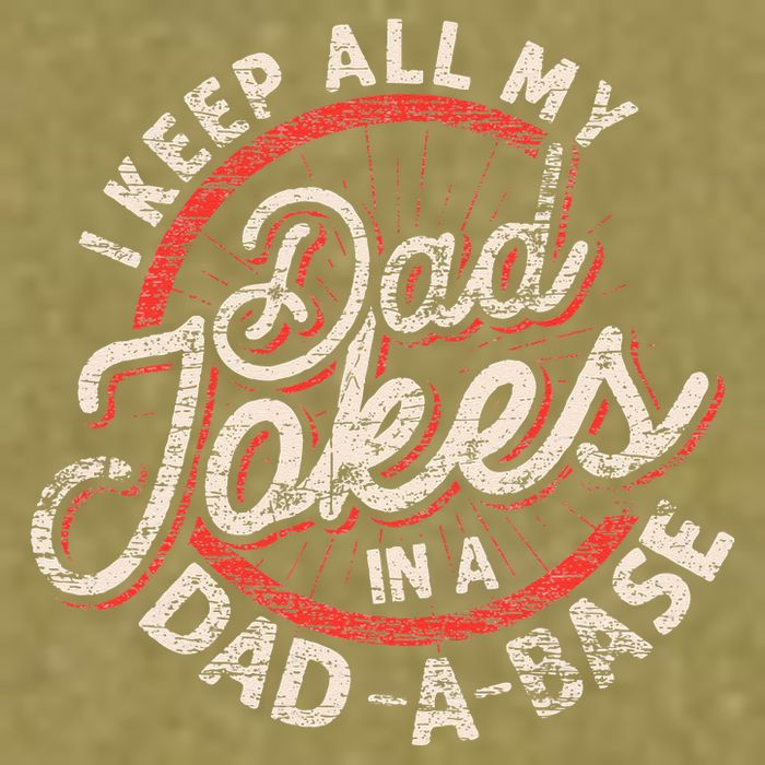I Keep All My Dad Jokes In A Dad A Base Dad Jokes Garment-Dyed Women's Muscle Tee