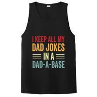 I Keep All My Dad Jokes In A Dad A Base PosiCharge Competitor Tank