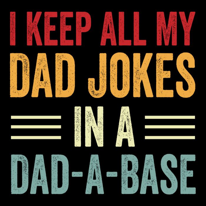 I Keep All My Dad Jokes In A Dad A Base Wool Snapback Cap