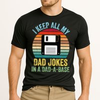 I Keep All My Dad Jokes In A DadABase Performance Shirt
