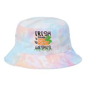 Irish Kisses And Shamrock Wishes Tie Dye Newport Bucket Hat