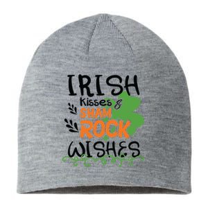 Irish Kisses And Shamrock Wishes Sustainable Beanie