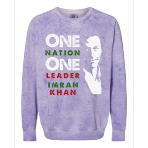 Imran Khan Absolutely Not PTI Pakistan Prime Minister Colorblast Crewneck Sweatshirt