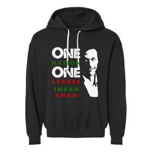 Imran Khan Absolutely Not PTI Pakistan Prime Minister Garment-Dyed Fleece Hoodie