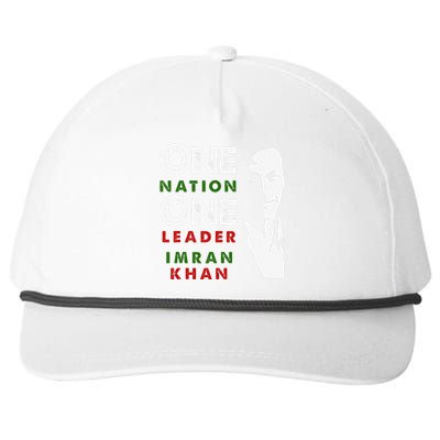 Imran Khan Absolutely Not PTI Pakistan Prime Minister Snapback Five-Panel Rope Hat