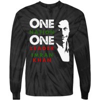 Imran Khan Absolutely Not PTI Pakistan Prime Minister Tie-Dye Long Sleeve Shirt