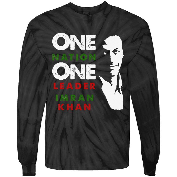 Imran Khan Absolutely Not PTI Pakistan Prime Minister Tie-Dye Long Sleeve Shirt