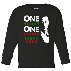 Imran Khan Absolutely Not PTI Pakistan Prime Minister Toddler Long Sleeve Shirt