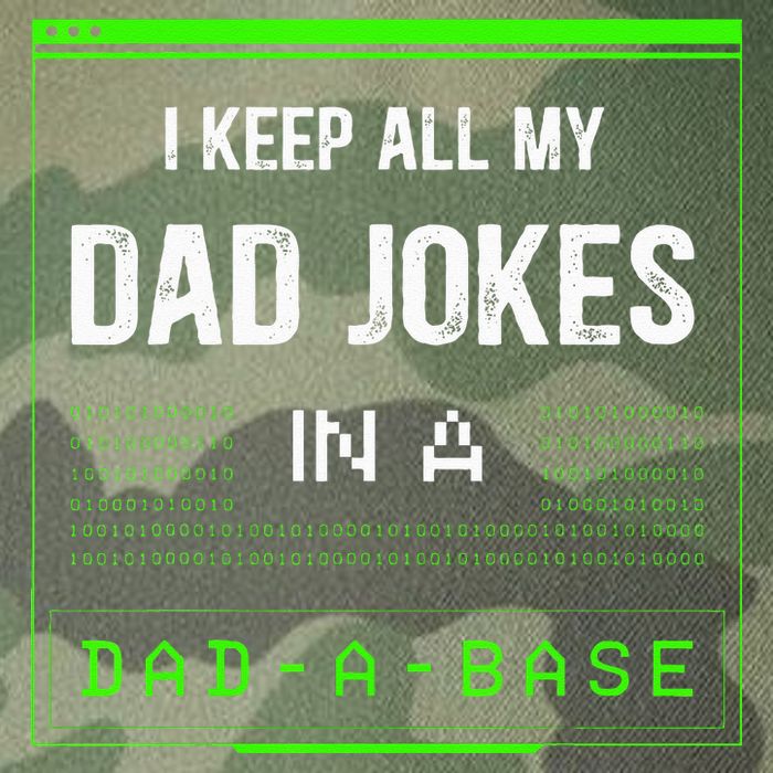 I Keep All My Dad Jokes In A DadABase Funny Father Saying Legacy Tie Dye Trucker Hat