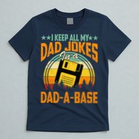 I Keep All My Dad Jokes In A Dad-A-Base Fathers Day Gift T-Shirt