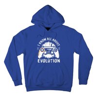 I Know All About Evolution Funny Video Game Controller Gift Hoodie