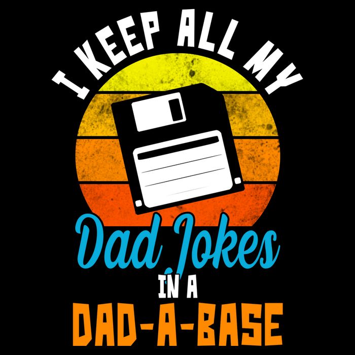I Keep All My Dad Jokes In A Dad A Base Vintage Sunset Visor