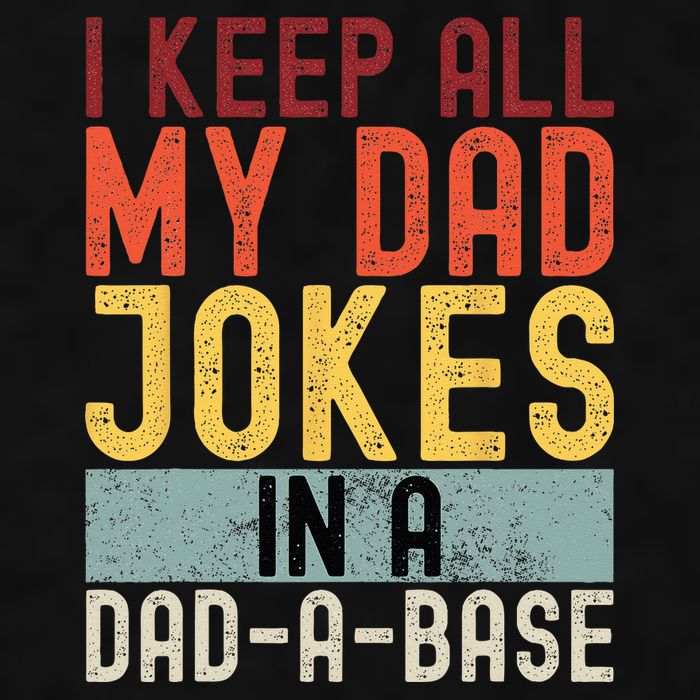 I Keep All My Dad Jokes In A Dad A Base Funny Programming Ladies PosiCharge Tri-Blend Wicking Tank